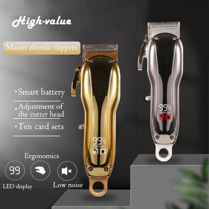 Pritech High Performance Motor Barber Man Electric Professional Hair Clipper Rechargeable Wholesale