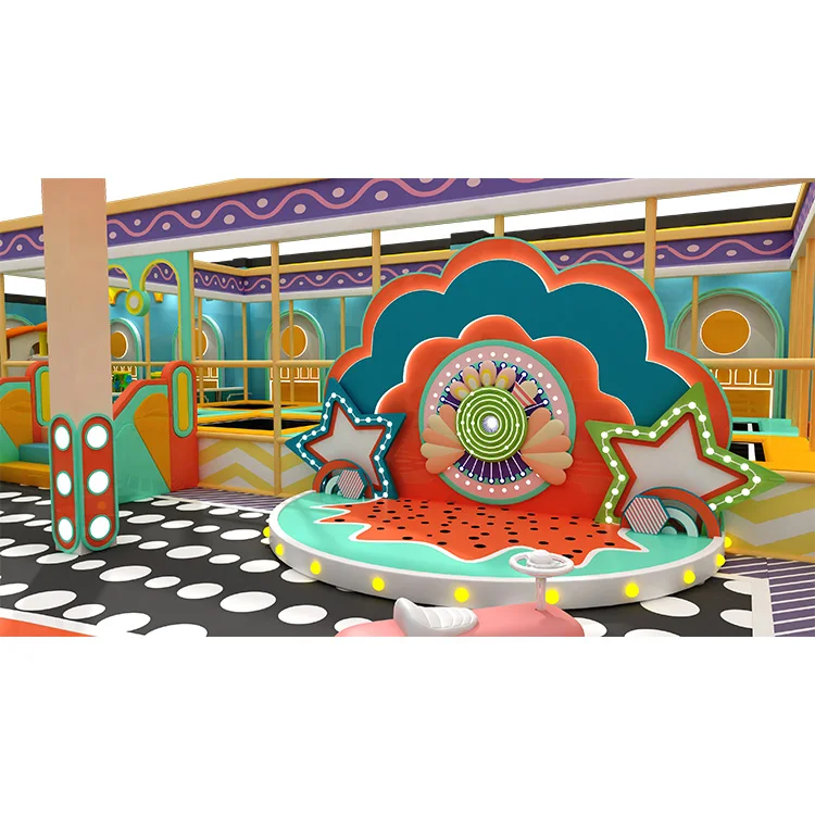 Commercial Custom Children and Innovative Kids Play Indoor Playground Soft Play Equipment Wall Games Slides Indoor Playground