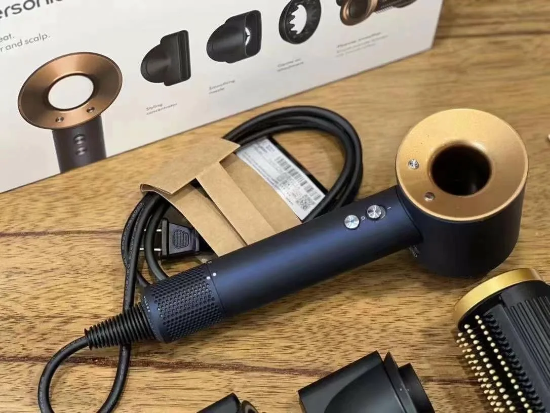 Professional 1600W Strong Wind Super Sonic Negative Ion Blow Hairdryer Dysons Supersonic Hair Dryer With Accessories