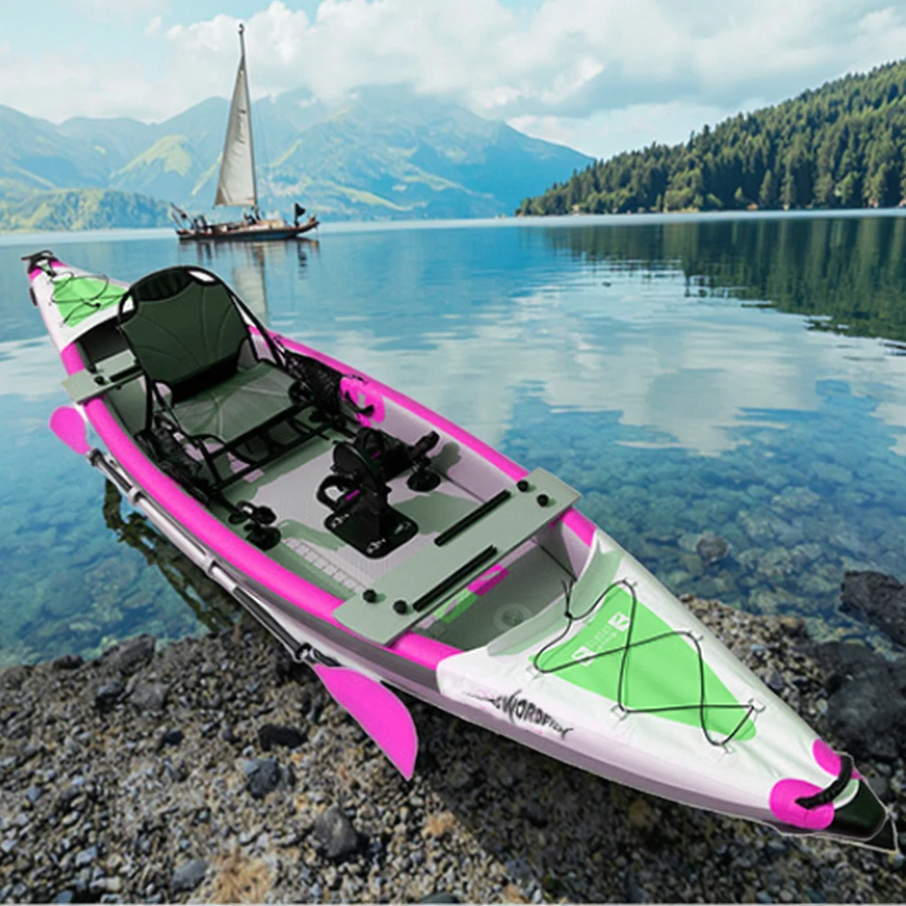 Надувная гребная лодка высокого качества 4 7 м