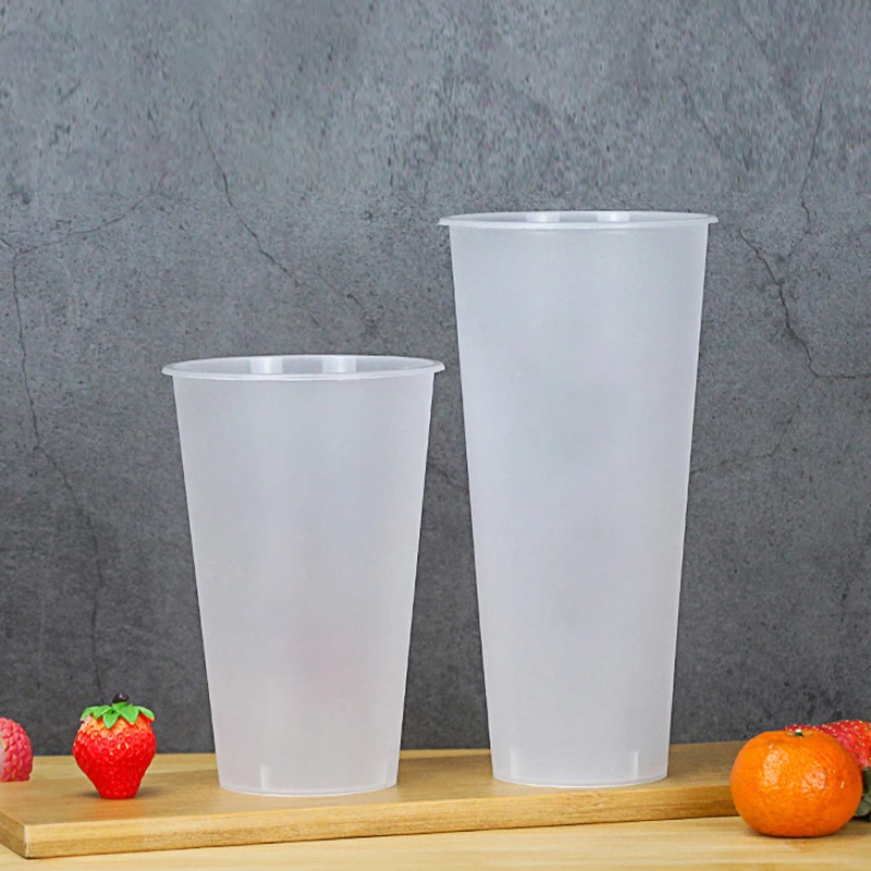 80-360 Plastic Takeaway Cups Disposable Injection PP clear Cup Custom 100% Compostable Disposable PP Cup
