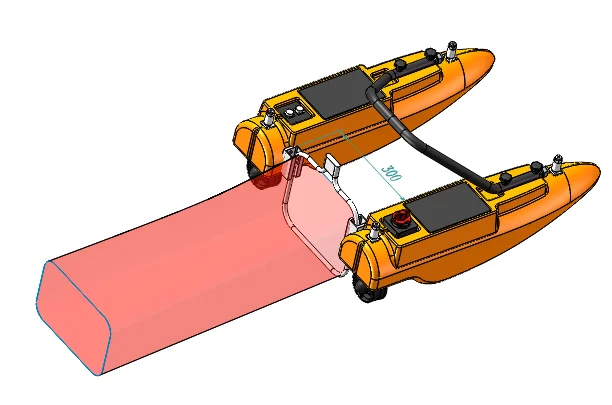 factory price unmanned cleaning boat remote control ship usv