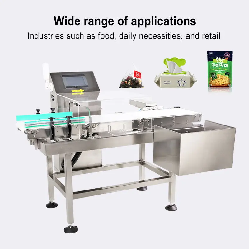High Sensitivity Dynamic Automatic Check Weight Machine Scale Checkweigher Factory Price