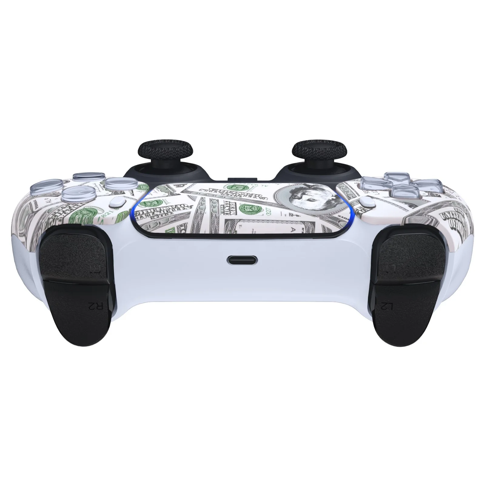 eXtremerate Replacement Skin Front Housing Shell Case Cover For PS5 Playstation5 Dualsense Controller