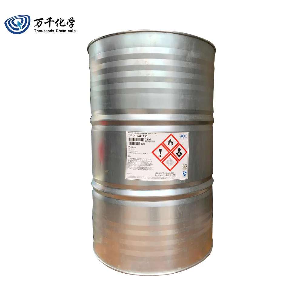 AOC Atlac 430 Epoxy vinyl ester resin is widely used in the field of corrosion protection