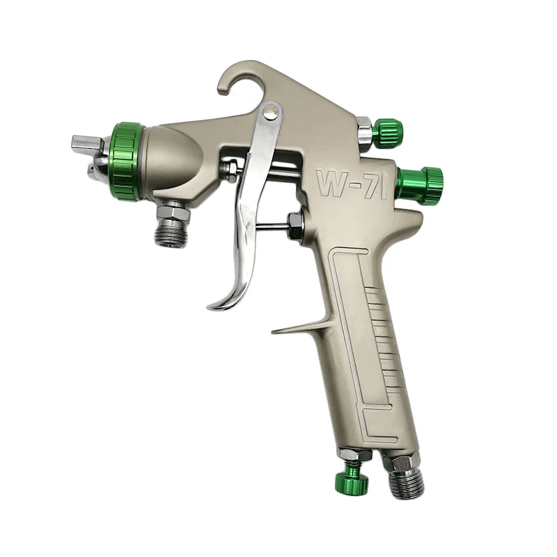 W-71S 1.0mm 1.3mm 1.5mm 1.8mm tip Spray Gun for Emulsion Paint Primer Finish Paint