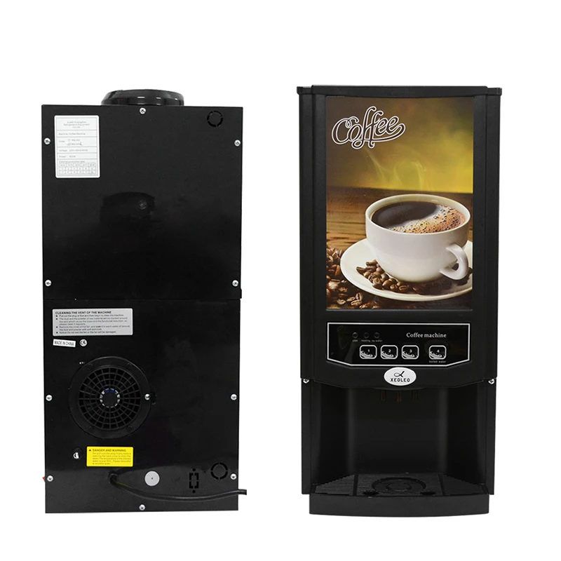 Кофеварка, Офисная Коммерческая Машина для мгновенного кофе, автоматическая кофемашина для ресторана, для молока, чая, сока, напитков, все в одном