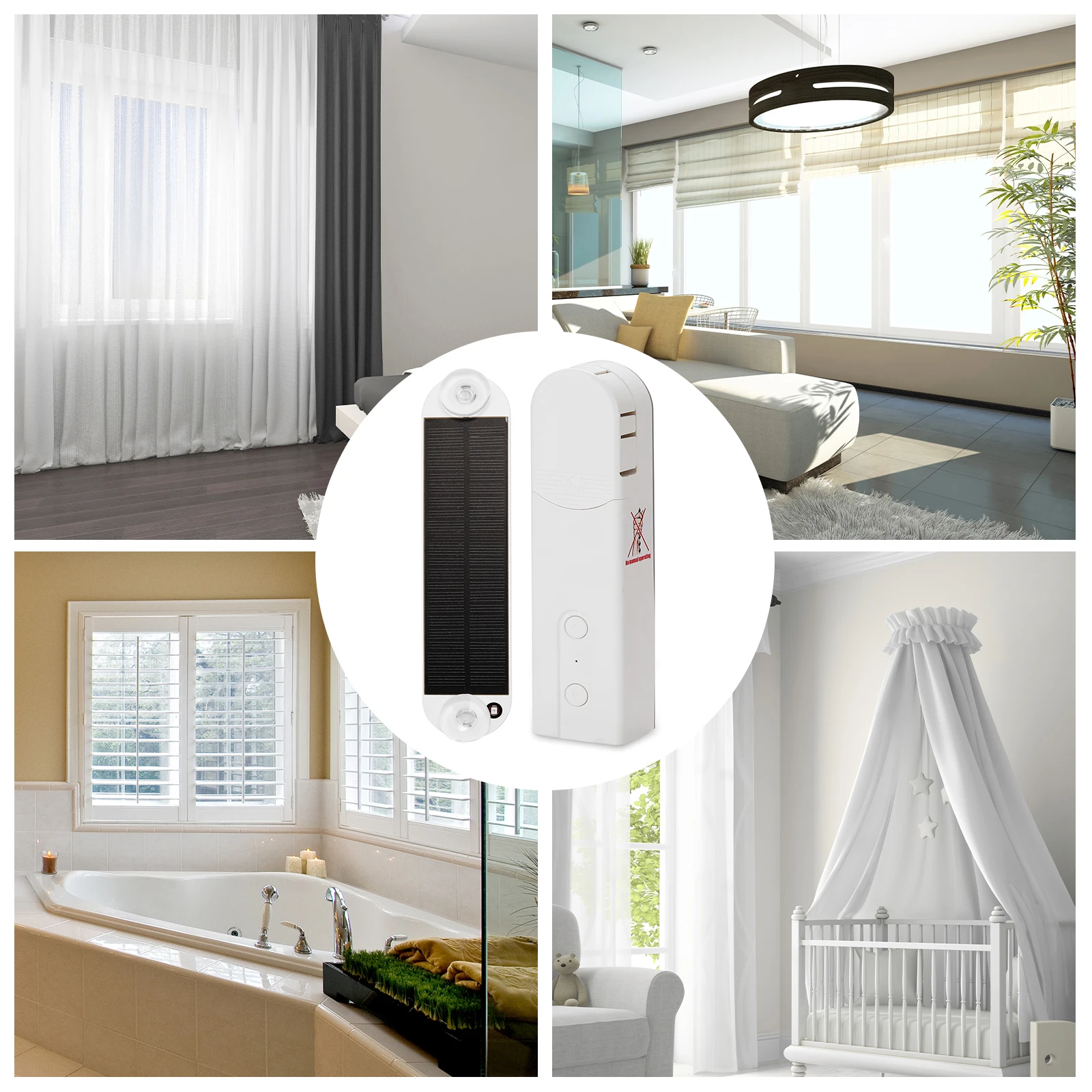 Умный автоматический штопор, трубчатые двигатели постоянного тока для внутренних пользовательских оконных жалюзи и жалюзи для системы умного дома