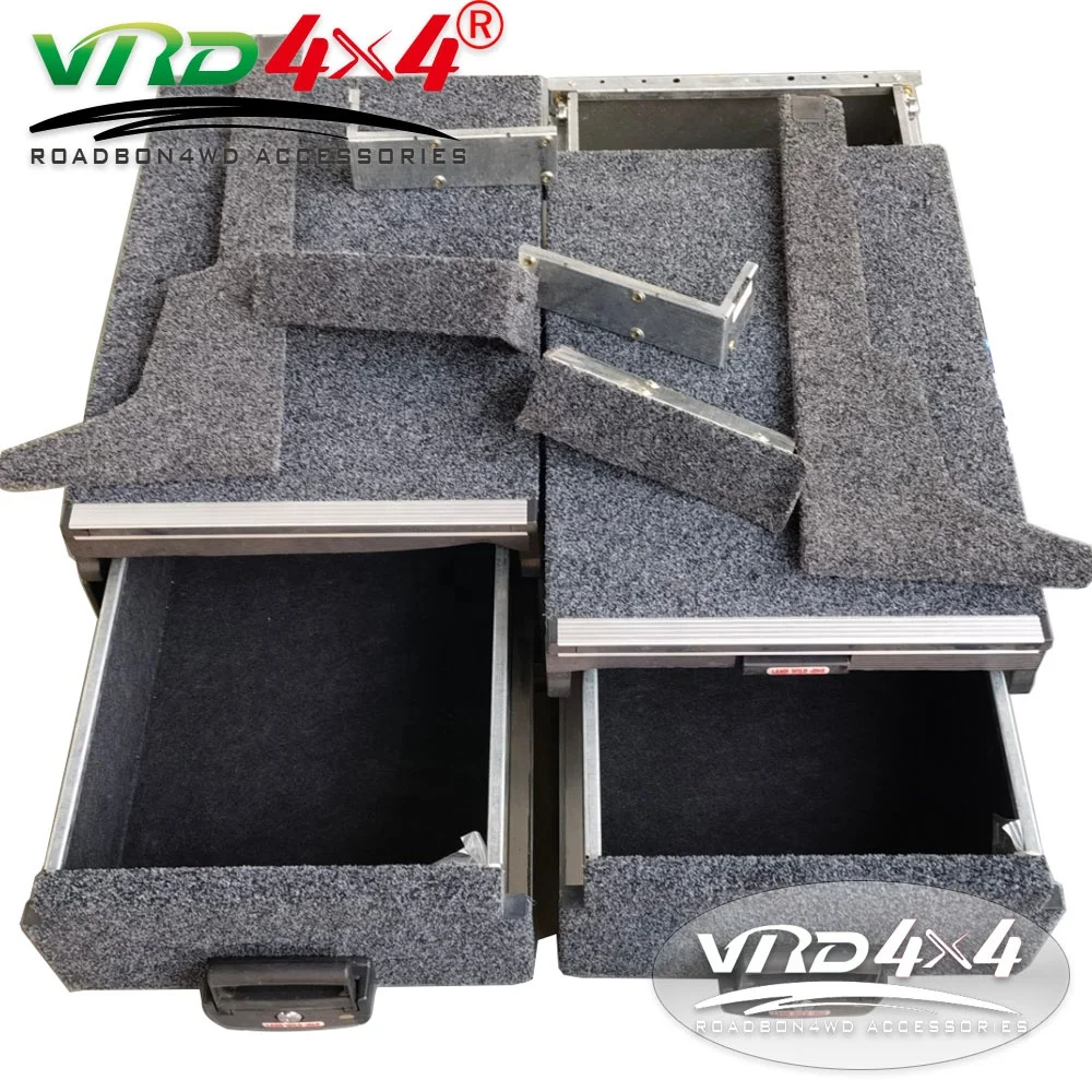 JK 4 Door 4X4 Drawer Offroad Ute Tub Drawer System to suit for Jeep Wrangler