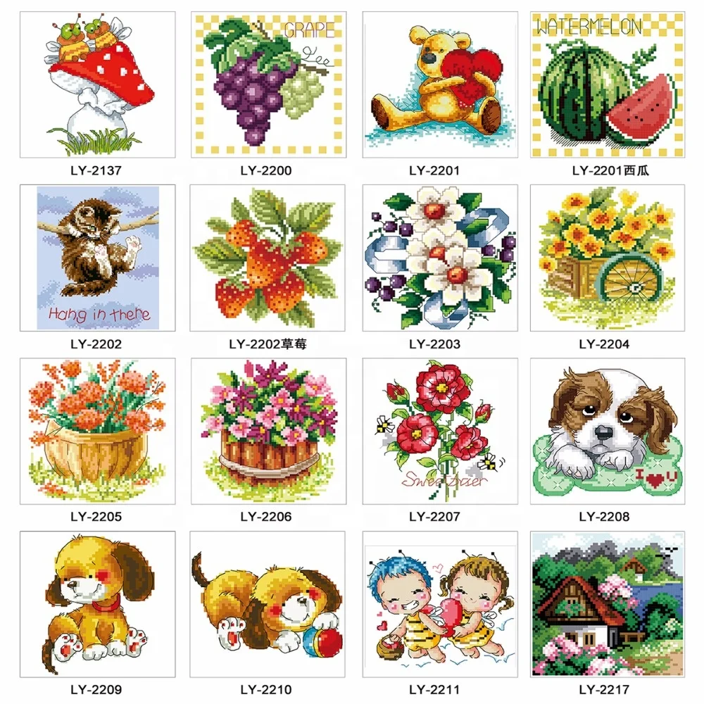 Room wall decoration sailboat pattern cross stitch clock diamond painting