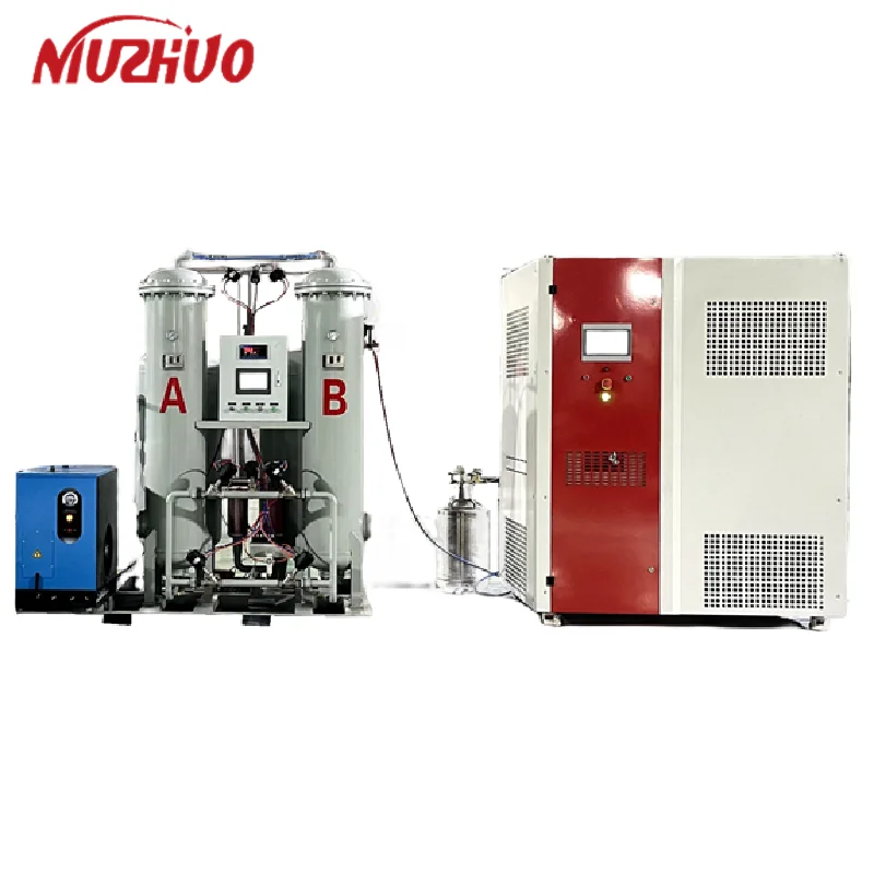 NUZHUO Cryopreservation Use Liquid Nitrogen Generating Machine Run Smoothly LIN Production Equipment