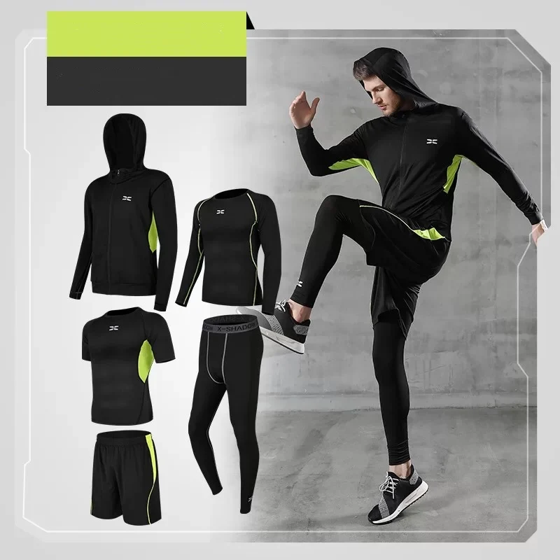 Yinging Custom Men Running Clothing Gym Sports Quick Dry Fitness Yoga Wear Sportswear Tracksuit