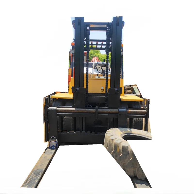 used forklift TCM FD100Z8 original 10 ton TCM FD100 forklift Japanese brand with side shift positioner low hour cheap price