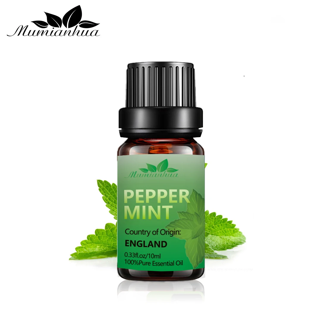 Pure Natural Essential Oil new dried peppermint candy canes edible peppermint leaves oil for hair peppermint oil 100% pure bulk