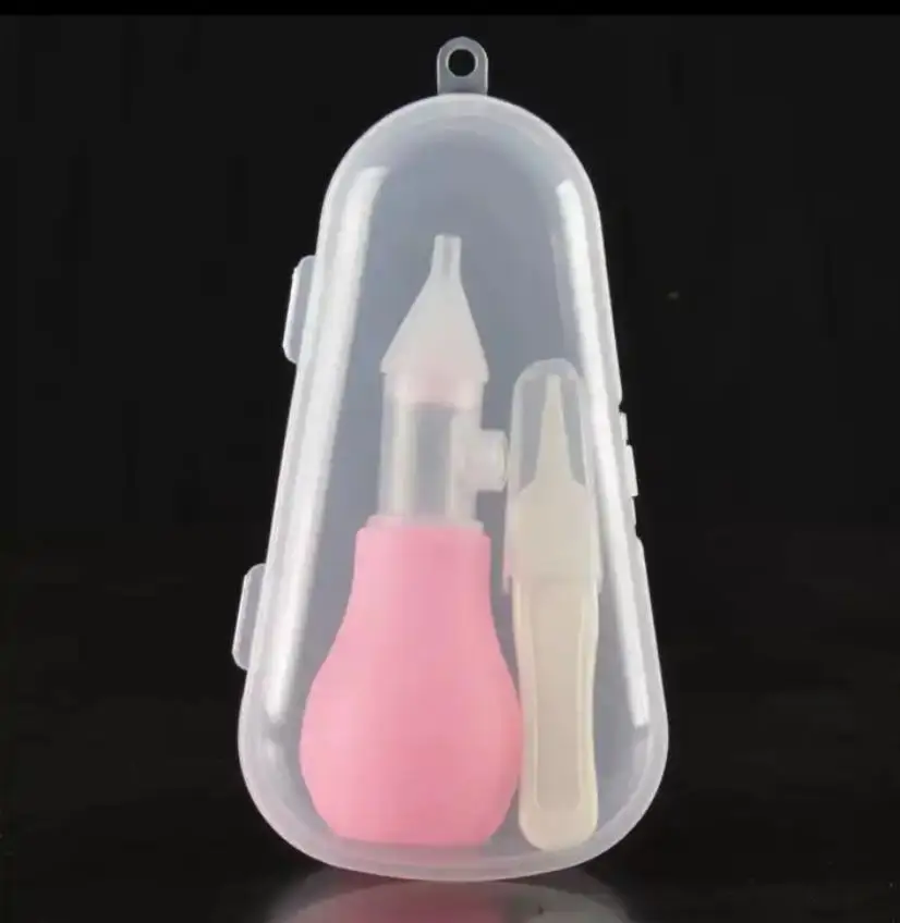 Baby Care Product  Silicone  Nasal Aspirator  Manual Nasal Aspirator Nose Sucker for Newborns Baby