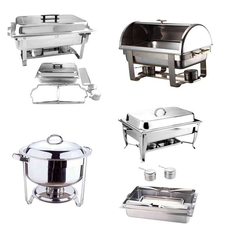 Food chafing dishes 9L stainless steel chafer chaffing buffet electric restaurant buffet equipment warmer for catering