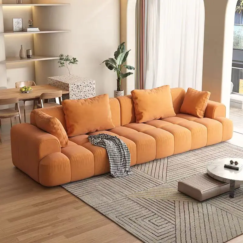 Simple velvet Sofa Living Room Contemporary Leather Modern Sectional Couch Furniture L Shape Chaise Lounge Living Room Sofa
