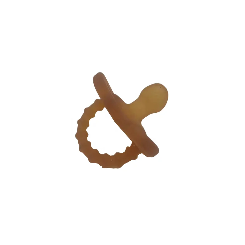 Bibs BPA Free Natural RUbber Baby Pacifier Round 1 for 0-6 Months