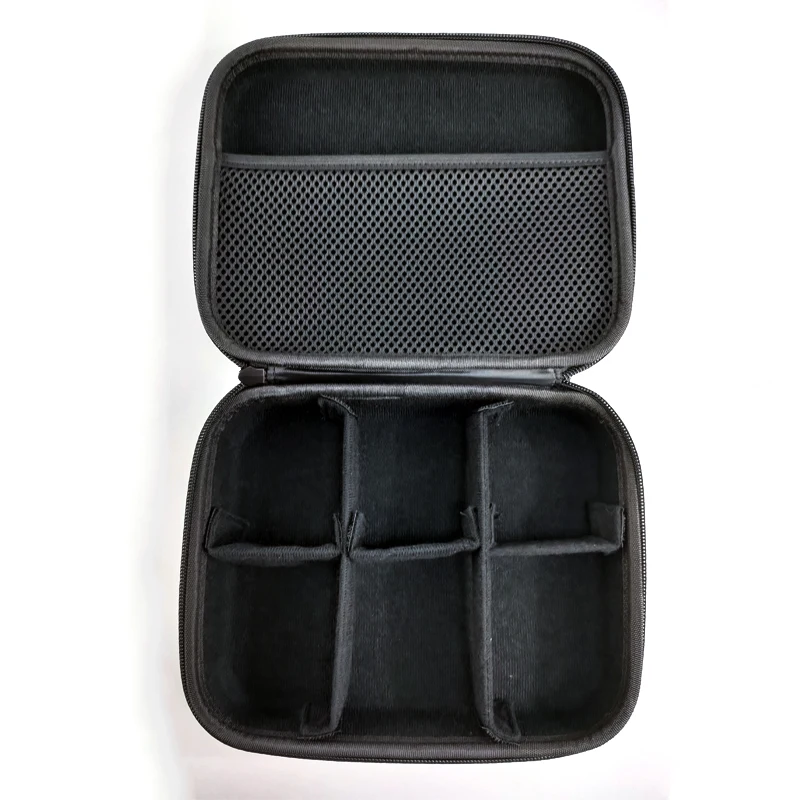 Waterproof Leather Tool Set Box Black Square Repair Tool Carrying Bag Hard EVA Decoration Tool Case