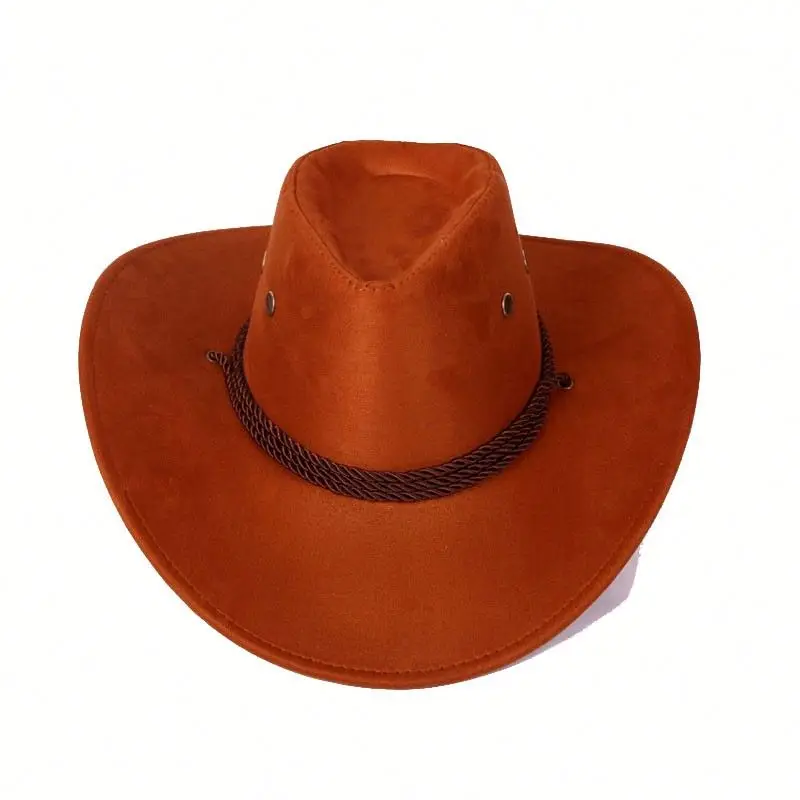 
Plain Promotional Cowboy Hat Wool Felt Unisex 