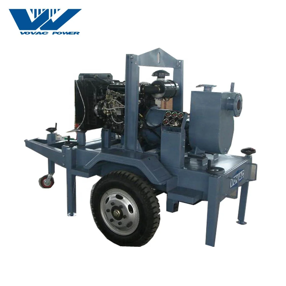 Movable 8 Inch Deutz Diesel Water Pump For farm Irrigation