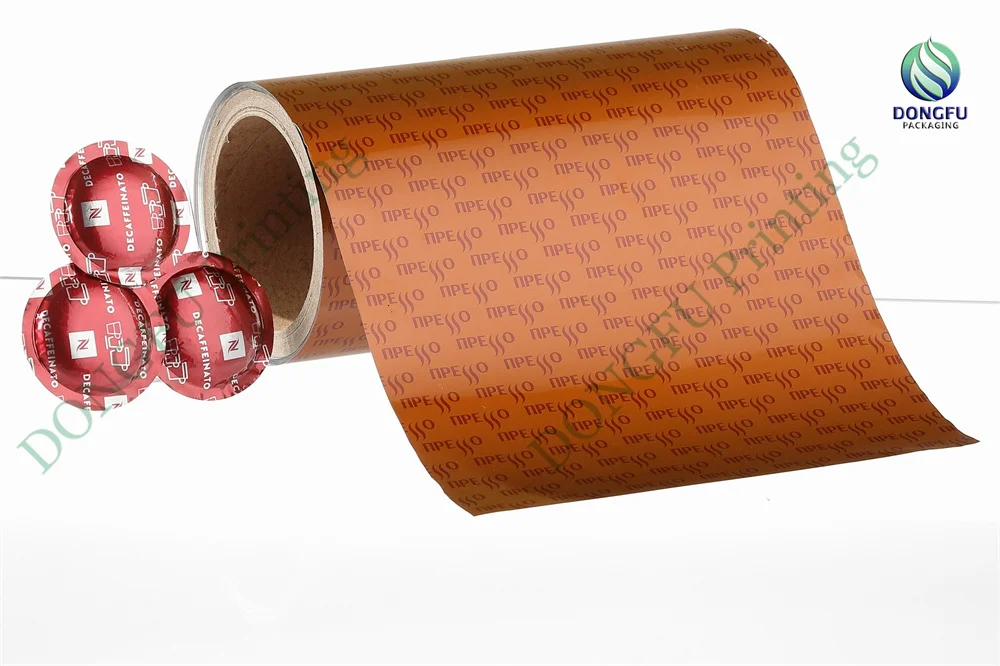 Custom Print Plastic Aluminum Foil Laminated Heat Sealable Sachet Flexible Food Packaging Roll Stock Film For Automatic Packing