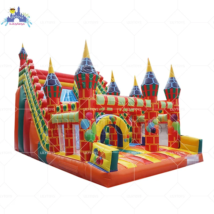 Надувные водные горки Lilytoys коммерческого класса оборудование для аквапарка Стекловолоконные