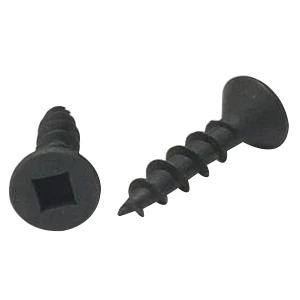 Drywall Screws Quality Black Steel Sharp Point Self Tapping Screws with Phillips Drive Black Phosphate Coated