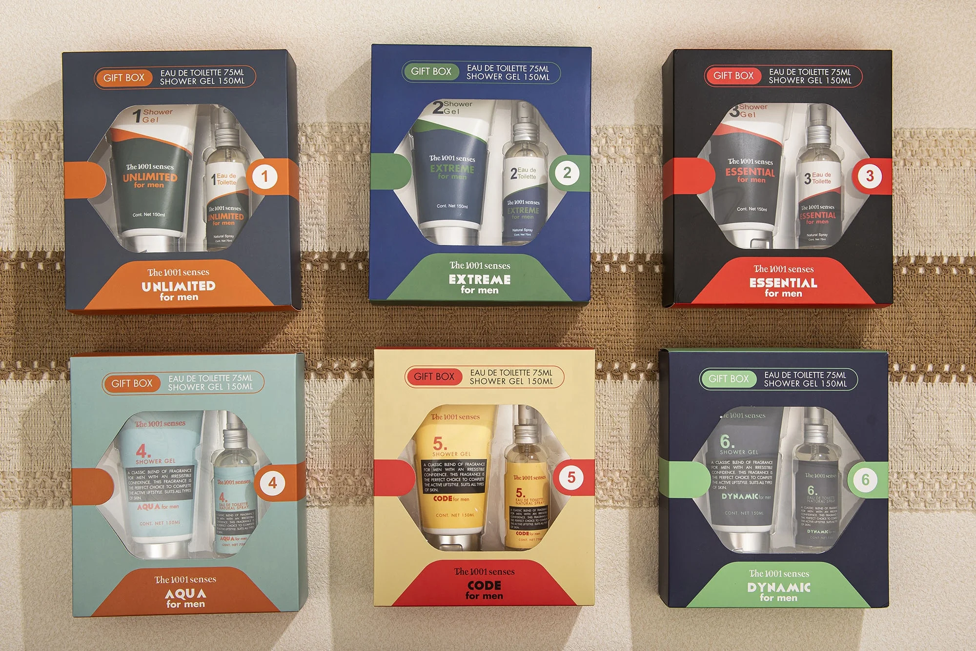 2024 Wholesale Private Label Christmas MEN Gift Set EDT And Lotion Set CODE