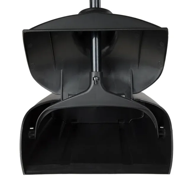 AF01209  New design Factory Hotel office use plastic broom dustpan with long handle and Cleaning tools