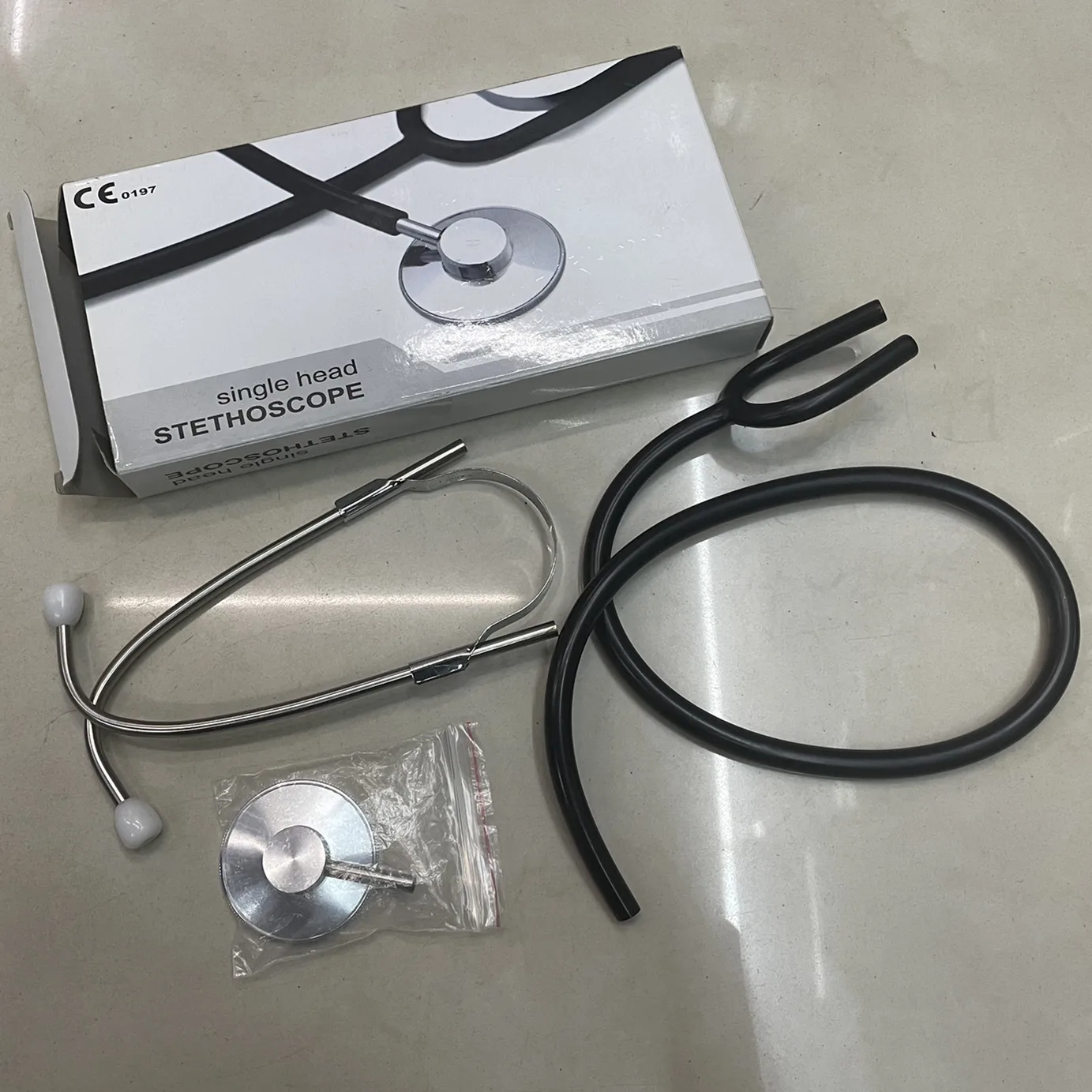 Healthcare Medical Stethoscope Color Single Head For Homehold