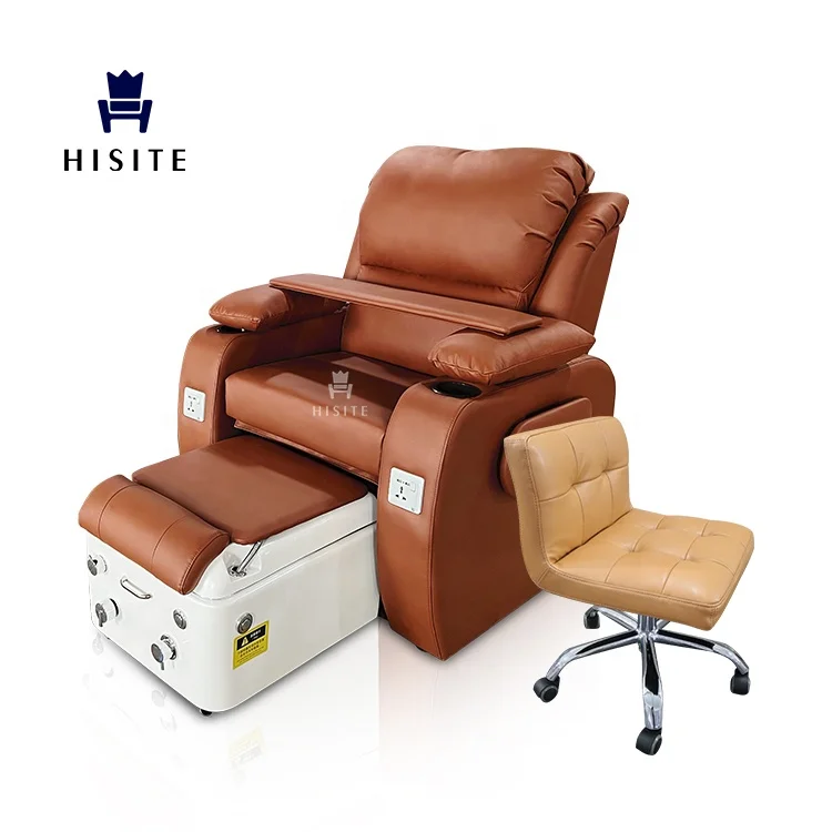 Hisite Beauty Salon Foot Spa Bath Reclining Pedicure Chairs for Sale