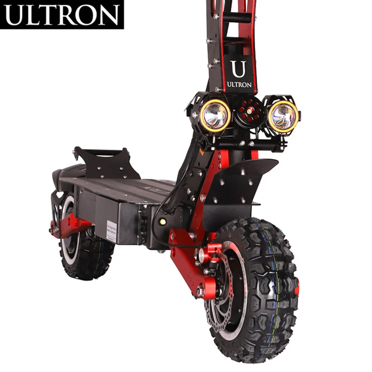 
Fast 2 Wheels Fat Tire Dual Motor Long Range Folding Ultron T128 Pro Scooter Electric 
