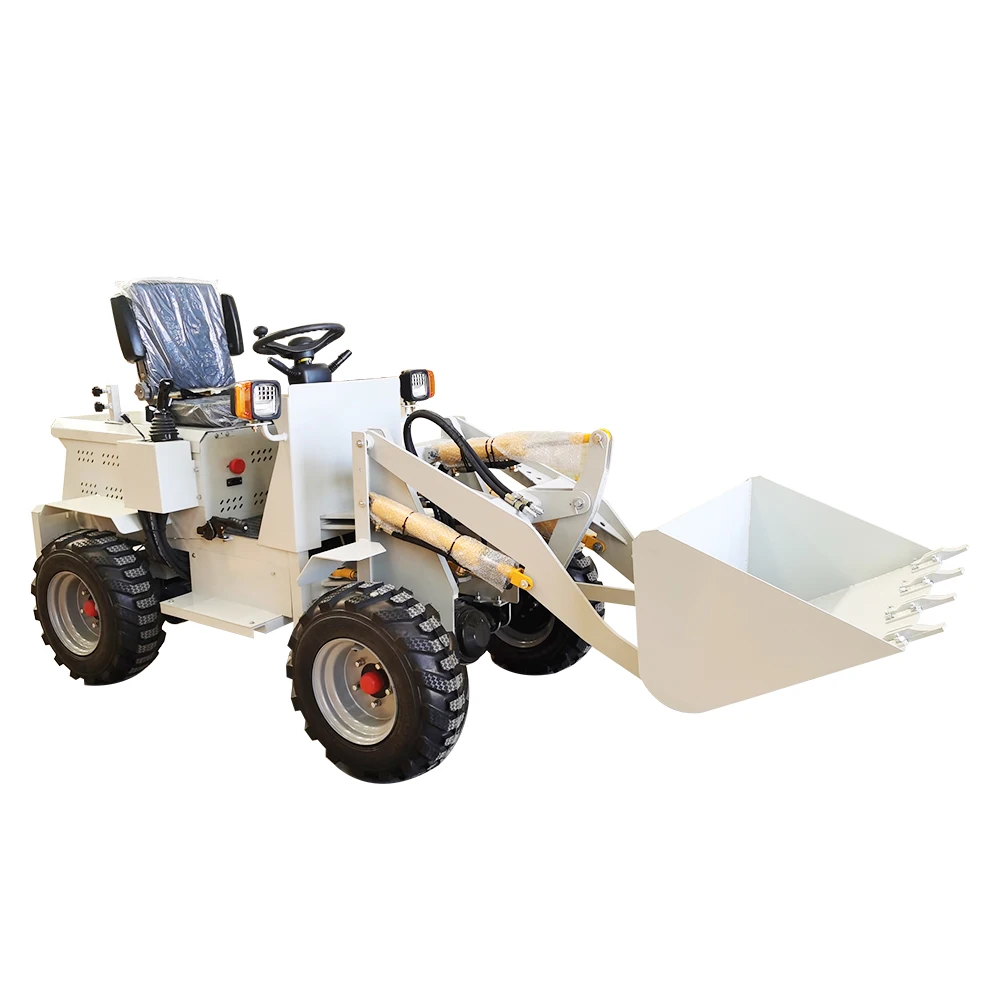 Cheap Price electric Mini wheel loaders lithium battery electric loader small electric wheel loader for sale