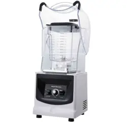 2L Heavy Duty Commercial Blender with Sound Cover 1800W High-Power juicers and blenders with 9840 Strong Pure Copper Motor