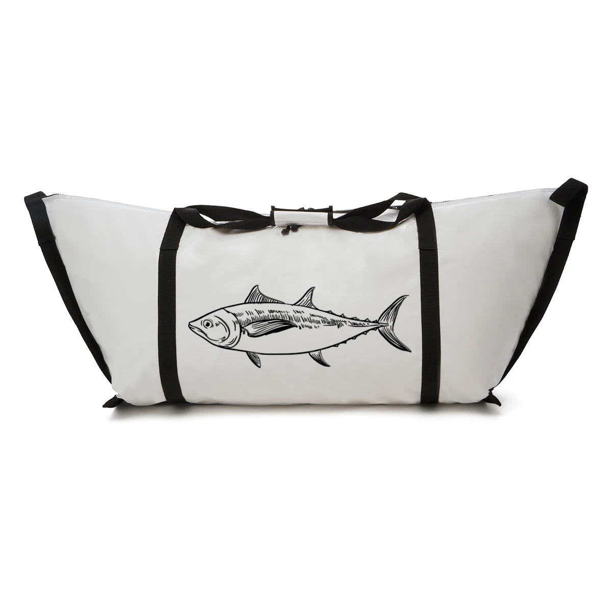 LE CITY OEM ODM 30L PVC Waterproof Insulated Fishing Fish Kill Chiller Cold Cooling Cooler Bag with drain valve