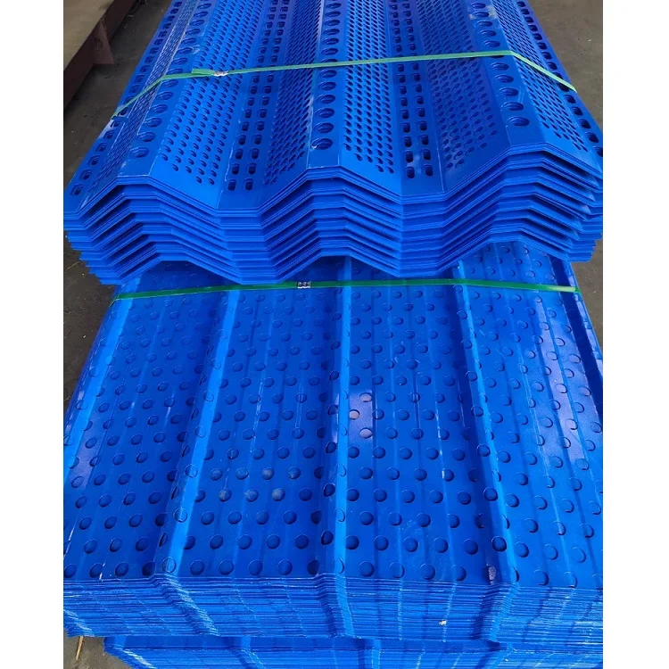 Perforated Windbreak Dust Suppression Wall Fencing /  Galvanized Steel Powder Coated Anti Dust Wind Panel Fence