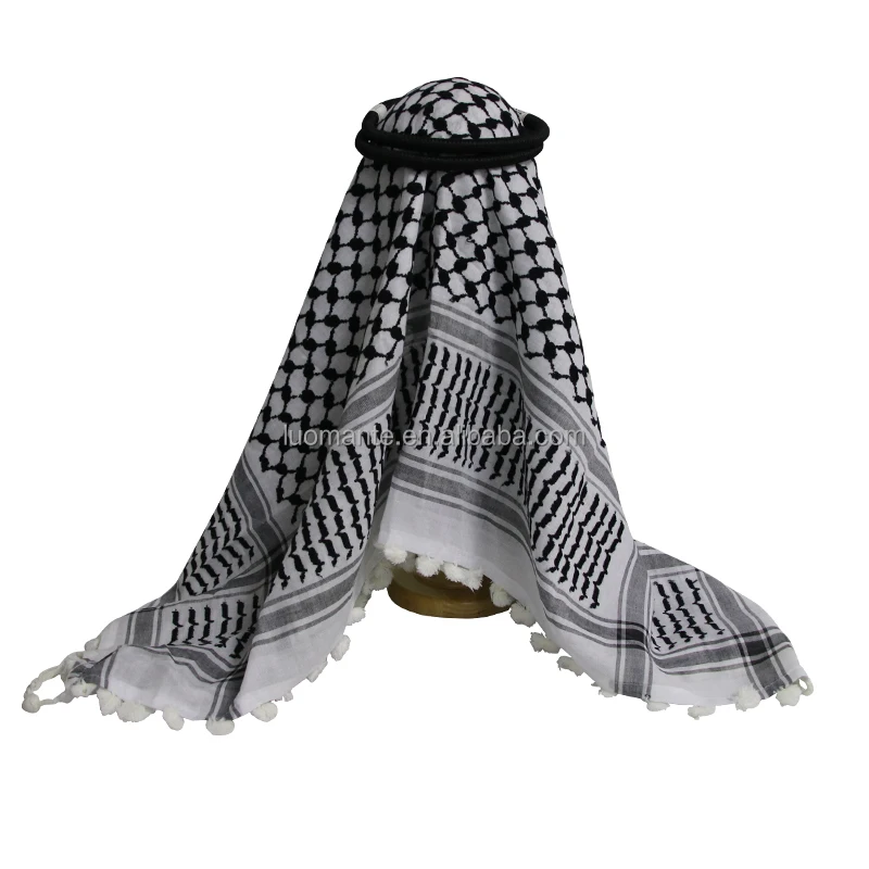 Custom Keffiyeh Palestine Wrap Islamic Mens Scarf Shemagh Man Shimagh Shemagh Arab Scarf