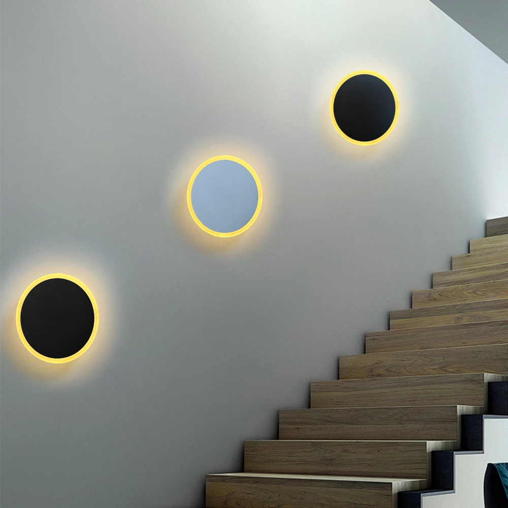 Remote Control Dimmable 3W  4000mAh Battery Wall Lamp Stairs Passage Wireless Led Wall Lamp