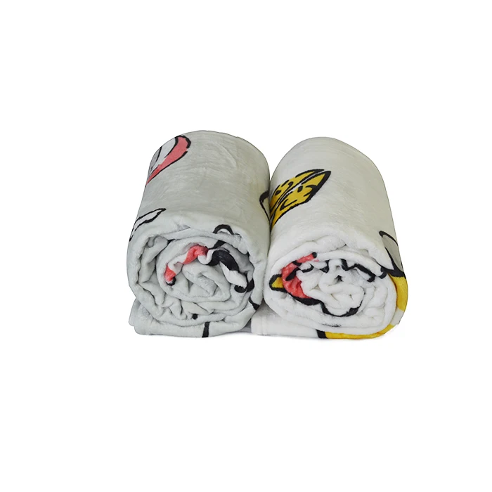 Cheap Wholesale Custom Printing Soft Design Digital  100% Polyester Price Single Layer Flannel Fleece Blanket