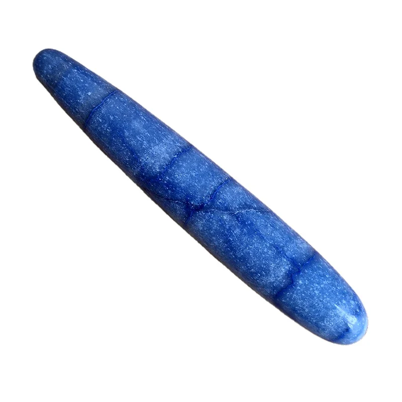 High quality crystal natural clear quartz amethyst curve wand blue aventurine massage wands for yoni healing