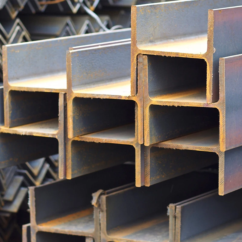 Fcotory Steel H Section Painted Galvanized Steel Iron H-Beam For Heavy Duty Steel Retaining Wall Posts