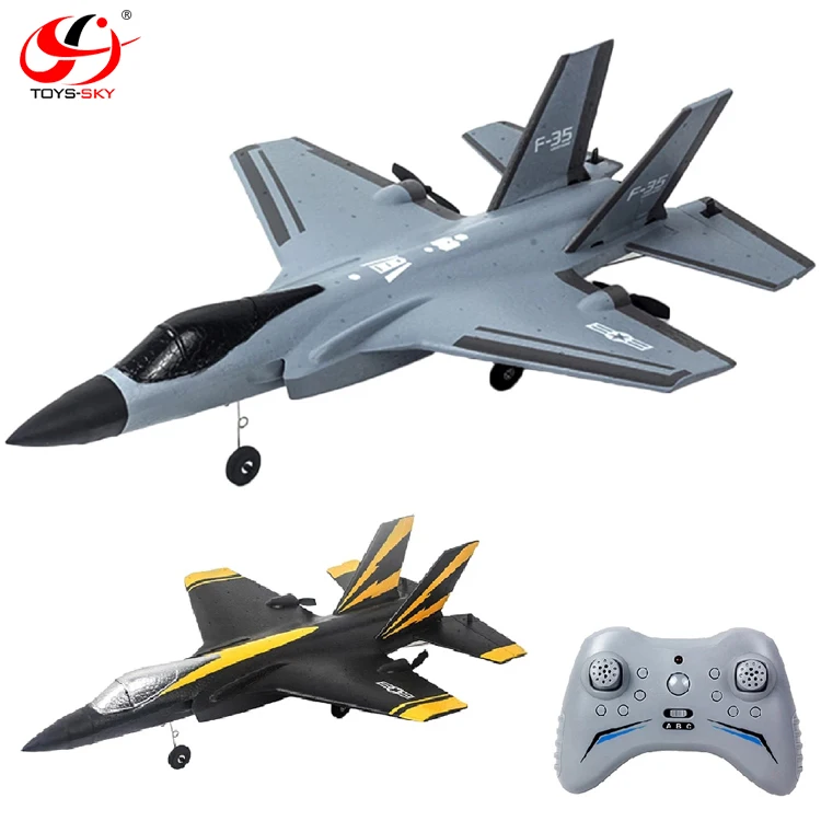 Горячая FX-935 FX935 RC планер 2 4G 3CH F35 с летающим летящим самолетом из самолета EPP Поролоновый неподвижным крылом Детские комплекты одежды изображением игрушка для контроллера дистанционным