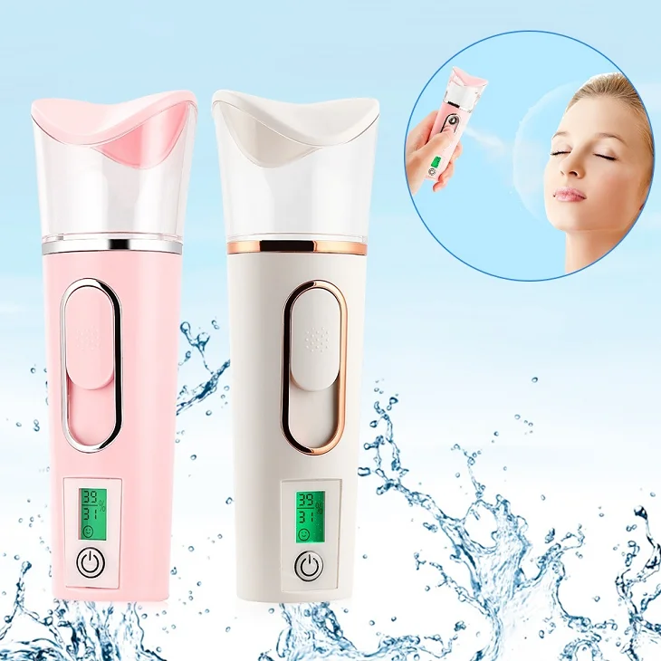 2021 Multifunction Mini Nano Face Steamer Professional Handy Vapor Facial Steamer