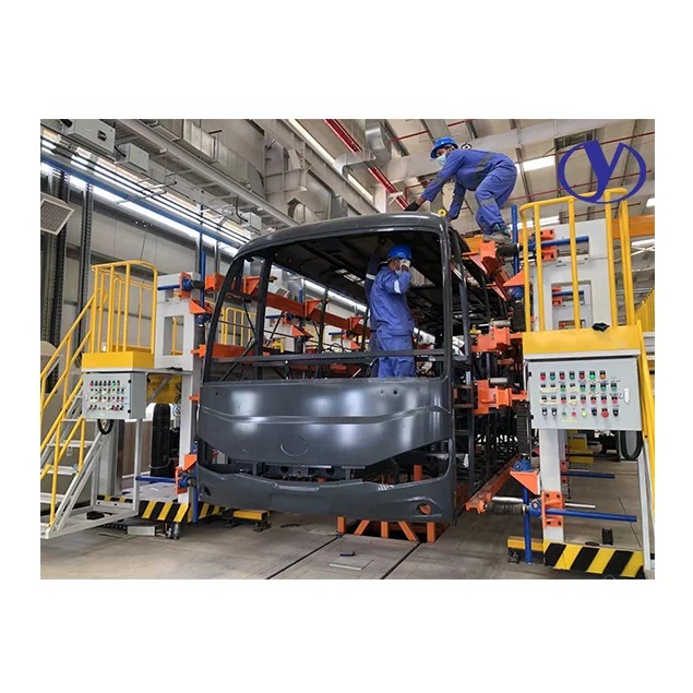KD New energy EV bus Car Assembly Line assembly workshop manufacturing plant equipment