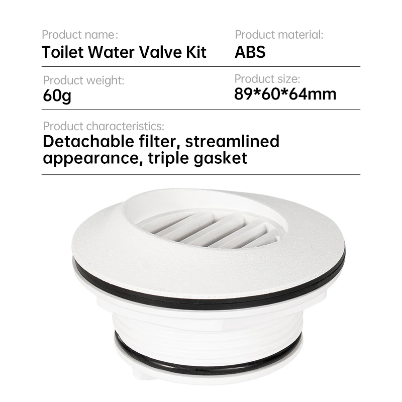 Drain Boat Hull Plug Kayak Scupper Hole Plugs Bung Silicone Plug for Universal Kayak Marine White ABS