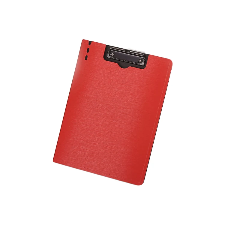 Оптовая продажа медсестринский водонепроницаемый складной алюминиевый держатель для хранения металлический бумаги формата А4 на заказ
