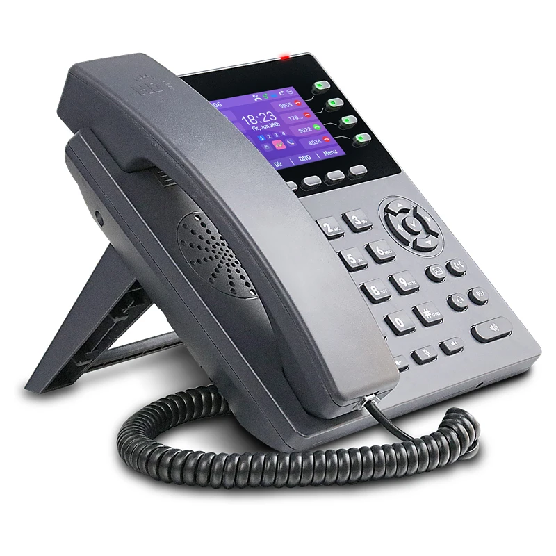 Высококачественные многоязычные голосовые SIP-T800PWN для телефонов, поддержка 8 SIP аккаунтов и Wi-Fi IP/SIP-телефонов, Лидер продаж