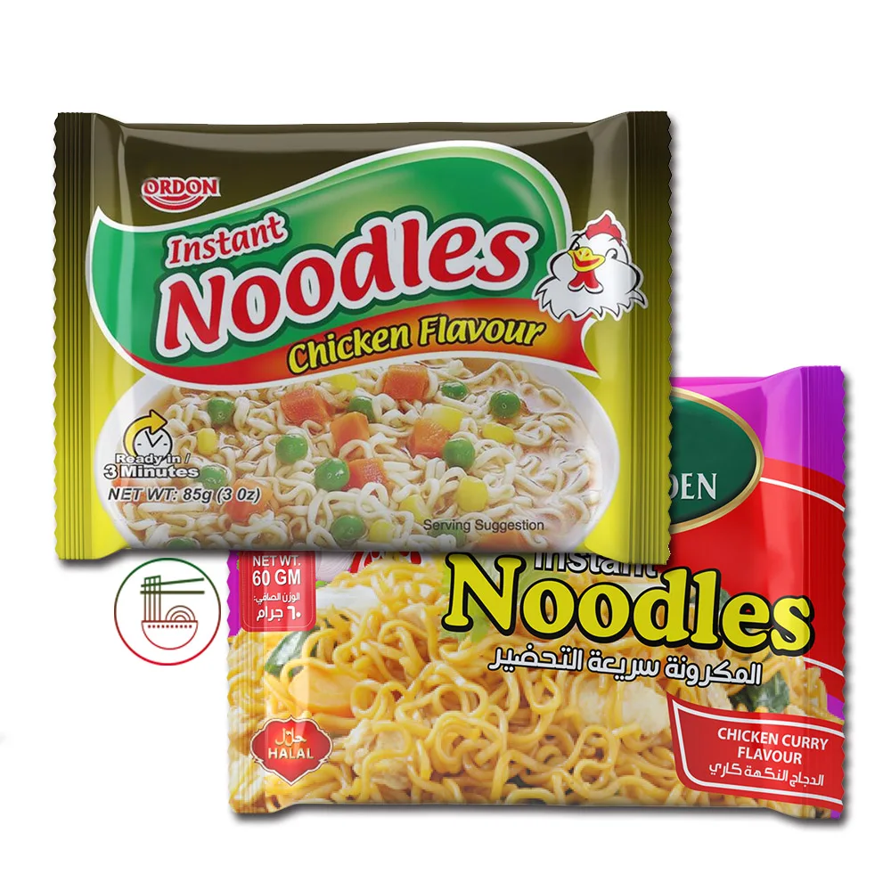 Азиатские продукты питания оптовая продажа китайские вегетарианские товары с низким содержанием углеводов частная марка Горячая Упаковка пакет для быстрого приготовления лапша