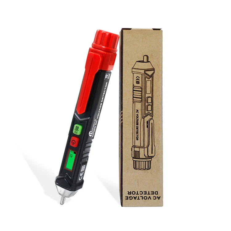 New Design 12V to 1000V Pen Type Non Contact  Voltage Detector With Flashlight